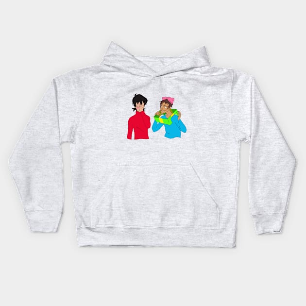 Klancemas - I am the Present {Simplified} Kids Hoodie by AniMagix101